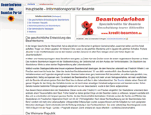 Tablet Screenshot of info-beamte.de